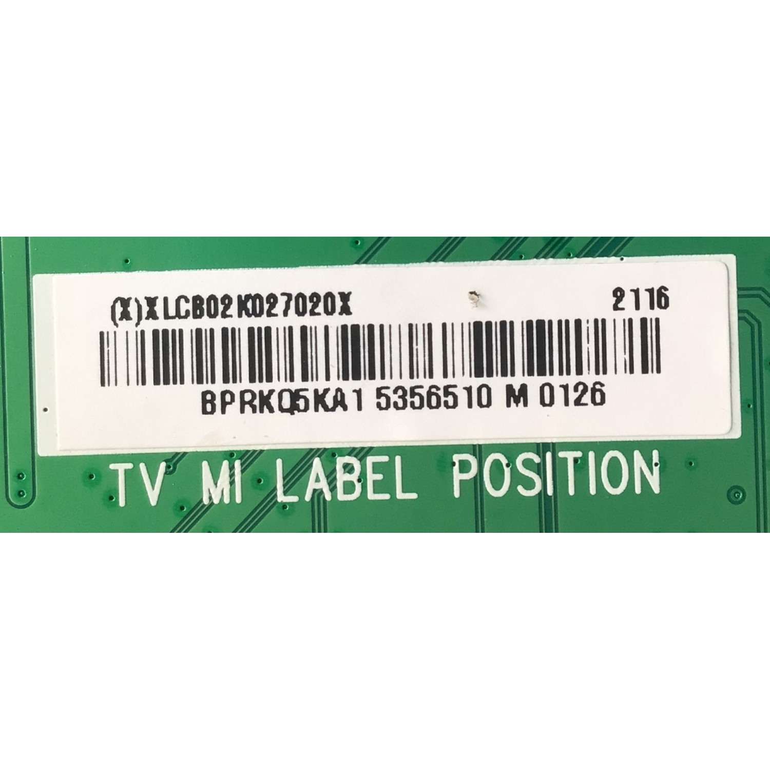MAIN PARA TV VIZIO QLED / NUMERO DE PARTE XLCB02K027 / 715GB761-M0B-B00-005Y / 756TXLCB02K027 / PANEL'S TPT650WR-QVN07.U REV:S403A / TPT650WR-QVN07.U REV:S403L / DISPLAY T650QVN07.4 / MODELOS P65Q9-J01 / P65Q9-J01 LTMWH6KX / P65Q9-J01 LTYWH6KX - Imagen 2
